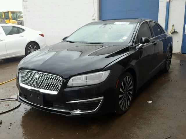 3LN6L5H93JR602115 - 2018 LINCOLN MKZ BLACK BLACK photo 9