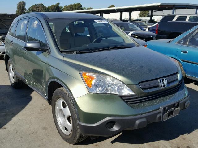 JHLRE38318C002510 - 2008 HONDA CR-V LX GREEN photo 1