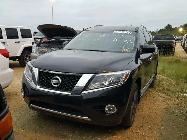 5N1AR2MN5DC651541 - 2013 NISSAN PATHFINDER BLACK photo 2