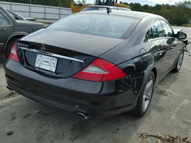 WDDDJ7CB4BA167520 - 2011 MERCEDES-BENZ CLS 550 BLACK photo 4