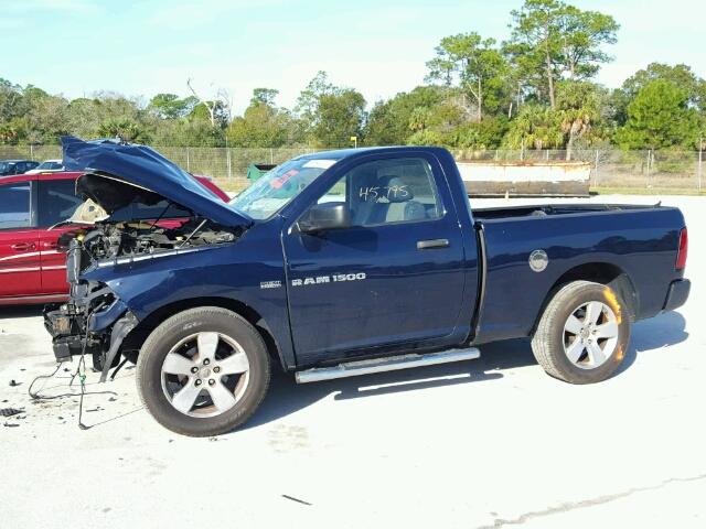 3C6JD6AT0CG187686 - 2012 DODGE RAM 1500 S BLUE photo 10