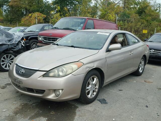 4T1CE38P06U690072 - 2006 TOYOTA CAMRY SOLA BEIGE photo 2