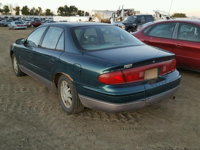 2G4WF5215V1436961 - 1997 BUICK REGAL GS GREEN photo 3