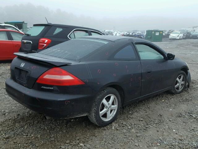 1HGCM72683A032304 - 2003 HONDA ACCORD BLACK photo 4