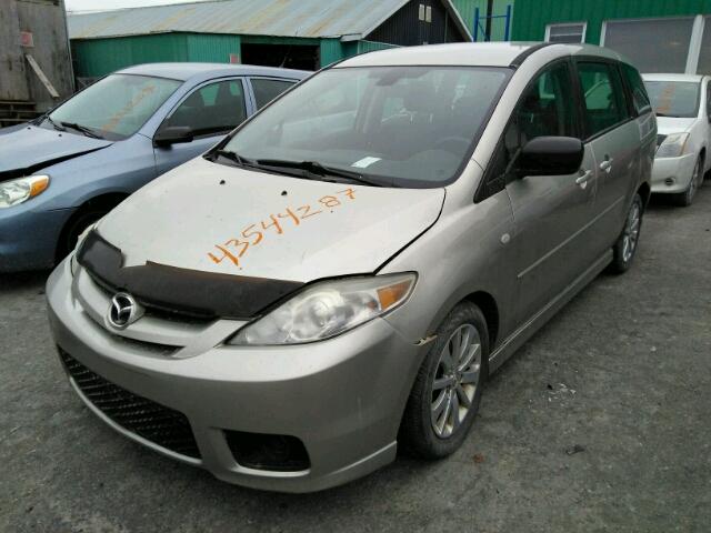 JM1CR193570149682 - 2007 MAZDA 5 SILVER photo 2