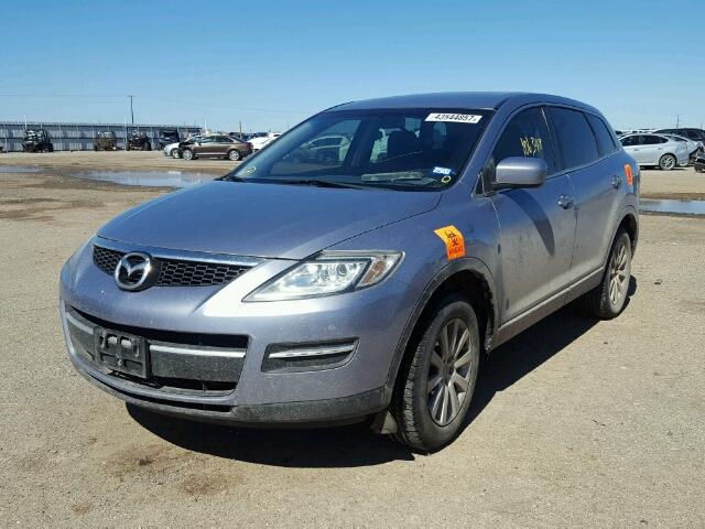 JM3TB28V980123785 - 2008 MAZDA CX-9 GRAY photo 2