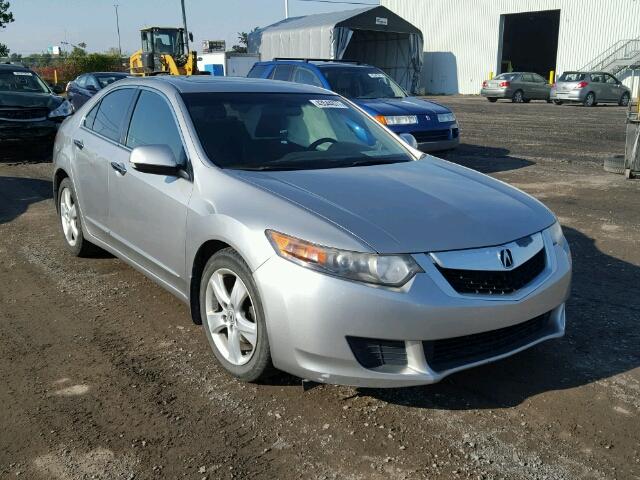 JH4CU2E55AC801037 - 2010 ACURA TSX SILVER photo 1