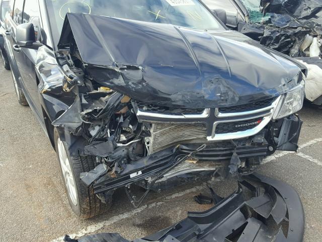 3C4PDCAB7DT679701 - 2013 DODGE JOURNEY SE BLACK photo 9