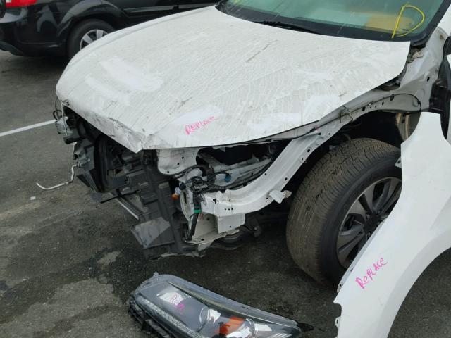 1HGCR2F37EA272726 - 2014 HONDA ACCORD LX WHITE photo 9