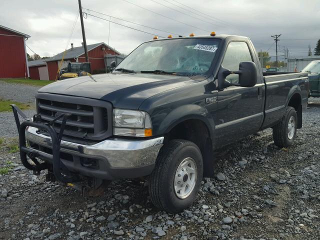 1FTNF21L84ED30728 - 2004 FORD F250 SUPER GREEN photo 2