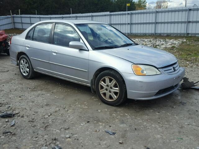 2HGES16603H922691 - 2003 HONDA CIVIC LX SILVER photo 1