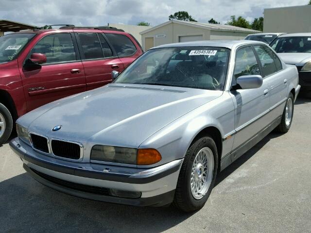 WBAGF832XVDL45428 - 1997 BMW 740 I AUTO SILVER photo 2