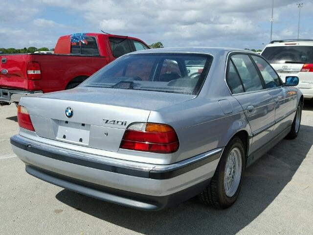 WBAGF832XVDL45428 - 1997 BMW 740 I AUTO SILVER photo 4