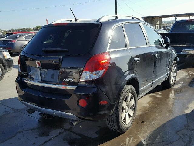 3GSDL63728S676687 - 2008 SATURN VUE BLACK photo 4