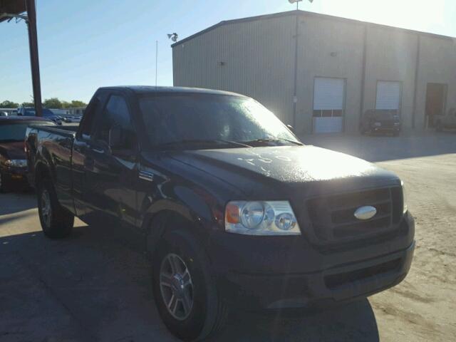 1FTRF12246NA32083 - 2006 FORD F150 GREEN photo 1