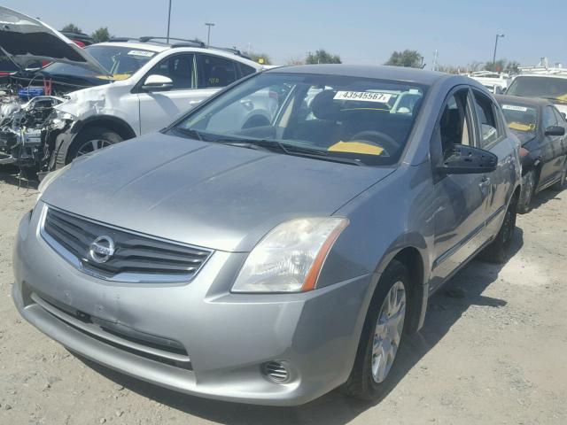 3N1AB6AP4AL639678 - 2010 NISSAN SENTRA 2.0 SILVER photo 2