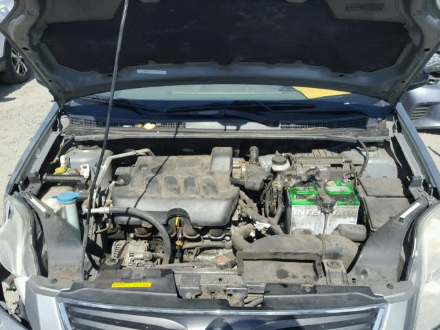 3N1AB6AP4AL639678 - 2010 NISSAN SENTRA 2.0 SILVER photo 7