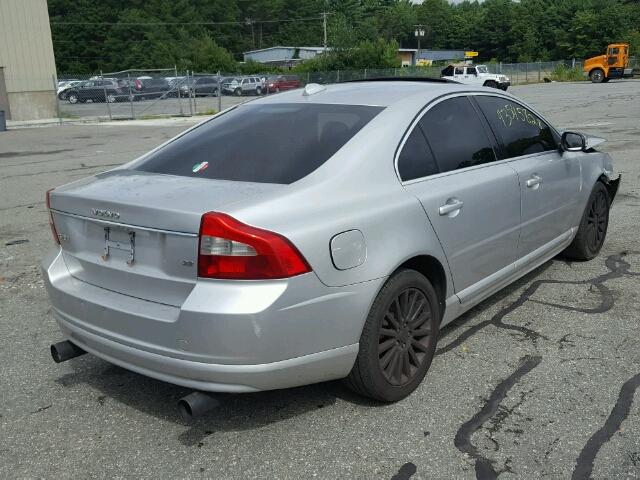 YV1AS982X81080240 - 2008 VOLVO S80 3.2 SILVER photo 4