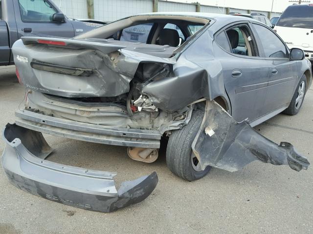 2G2WP552071192732 - 2007 PONTIAC GRAND PRIX GRAY photo 4