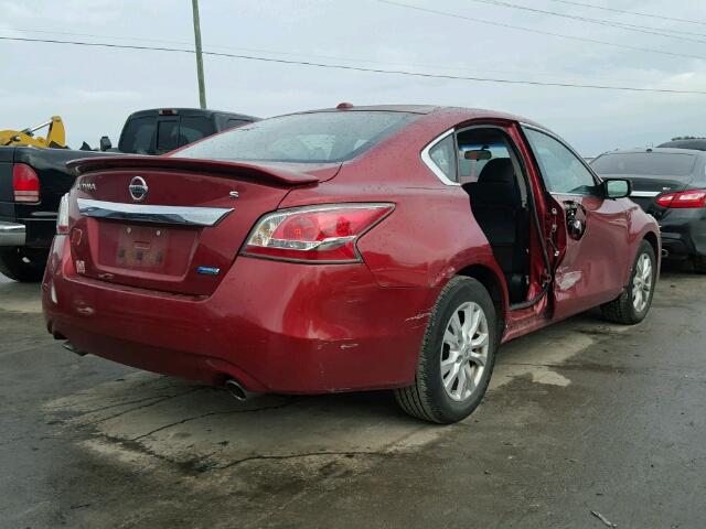 1N4AL3AP7EC401713 - 2014 NISSAN ALTIMA RED photo 4