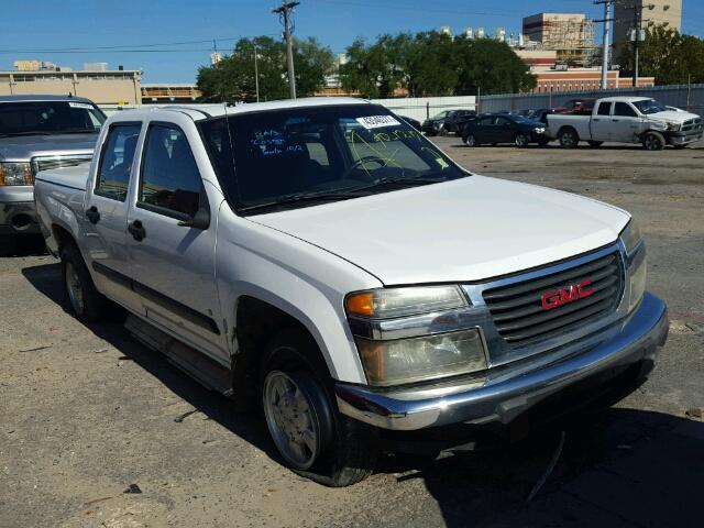 1GTCS139978108331 - 2007 GMC CANYON WHITE photo 1