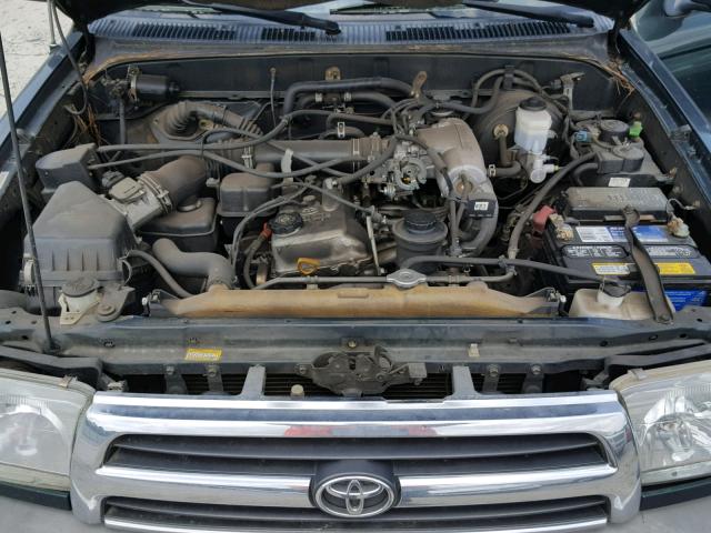 JT3GM84R1X0048647 - 1999 TOYOTA 4RUNNER GREEN photo 7