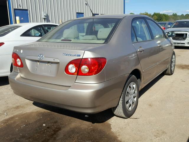 1NXBR32E26Z740171 - 2006 TOYOTA COROLLA GOLD photo 4