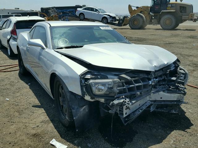 2G1FA1E34D9162170 - 2013 CHEVROLET CAMARO LS SILVER photo 1