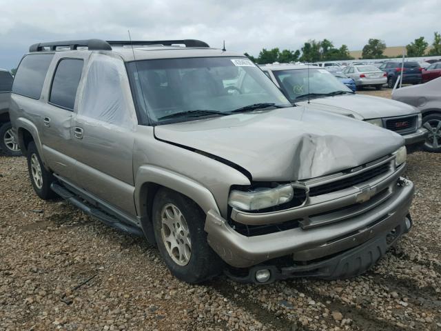 3GNFK16ZX2G262632 - 2002 CHEVROLET SUBURBAN K BEIGE photo 1