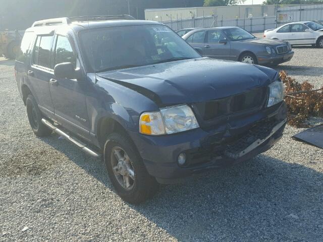 1FMZU63K35UA96990 - 2005 FORD EXPLORER X BLUE photo 1