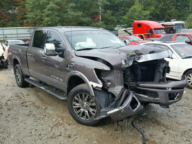 1N6BA1F48GN514386 - 2016 NISSAN TITAN XD S BROWN photo 1