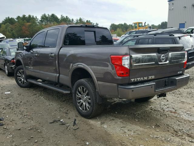 1N6BA1F48GN514386 - 2016 NISSAN TITAN XD S BROWN photo 3