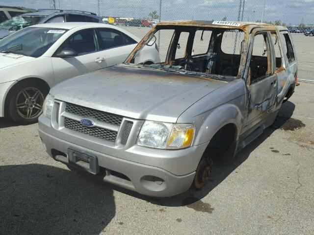 1FMZU70E23UA71287 - 2003 FORD EXPLORER S SILVER photo 2