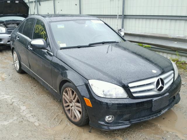 WDDGF81X98F190824 - 2008 MERCEDES-BENZ C 300 4MAT BLACK photo 1