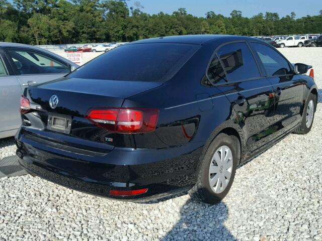 3VW267AJXGM385918 - 2016 VOLKSWAGEN JETTA BLACK photo 4