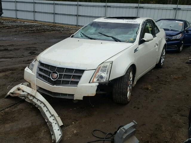 1G6DF577X80186757 - 2008 CADILLAC CTS WHITE photo 2