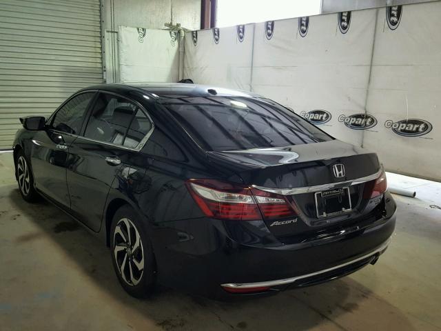 1HGCR2F73GA121372 - 2016 HONDA ACCORD BLACK photo 3