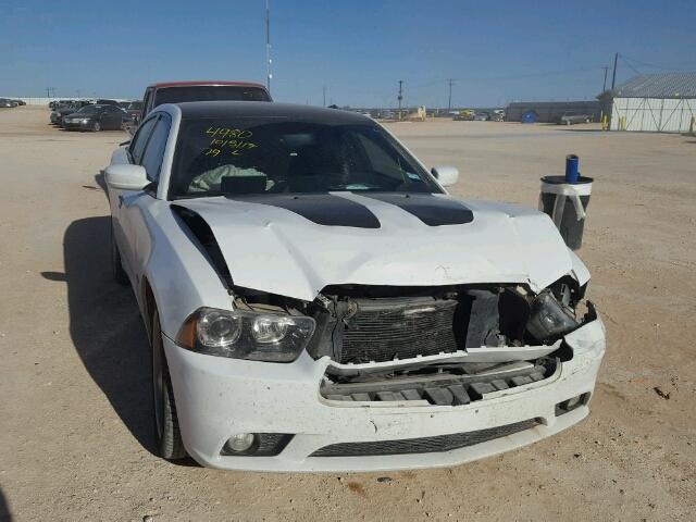 2C3CDXCT5DH717645 - 2013 DODGE CHARGER R/ WHITE photo 9