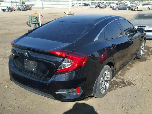 2HGFC2F57GH548844 - 2016 HONDA CIVIC LX BLACK photo 4