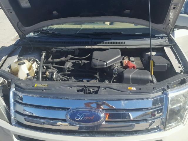 2FMDK49C37BB00095 - 2007 FORD EDGE CREAM photo 7