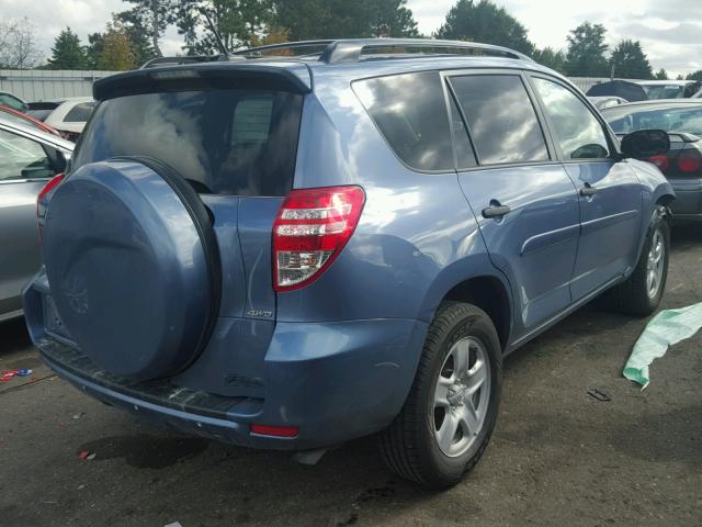 JTMBF4DV0A5019883 - 2010 TOYOTA RAV4 BLUE photo 4