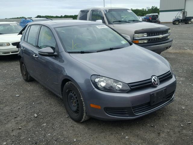 WVWDB7AJ7AW184332 - 2010 VOLKSWAGEN GOLF GRAY photo 1