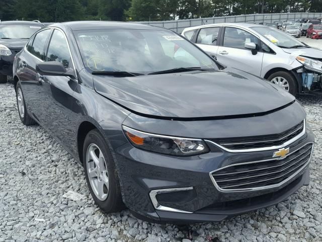 1G1ZB5ST5HF220323 - 2017 CHEVROLET MALIBU LS ნაცრისფერი ფოტო 1