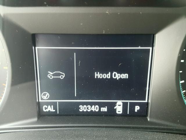 1G1ZB5ST5HF220323 - 2017 CHEVROLET MALIBU LS ნაცრისფერი ფოტო 8