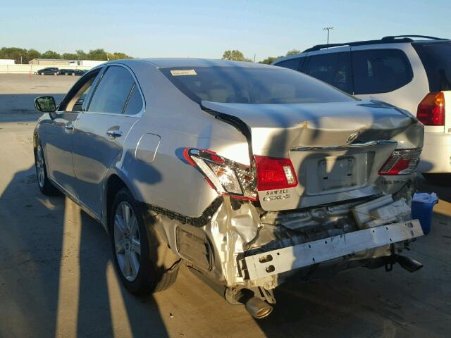 JTHBJ46G372153681 - 2007 LEXUS ES 350 GRAY photo 3