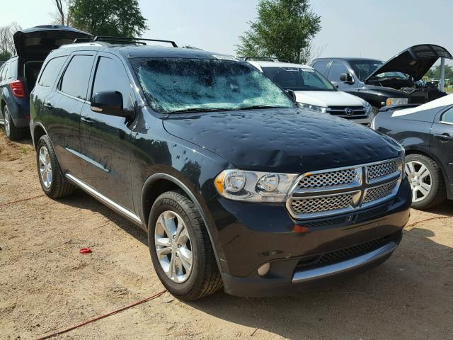 1C4RDJDG4CC144517 - 2012 DODGE DURANGO CR BLACK photo 1