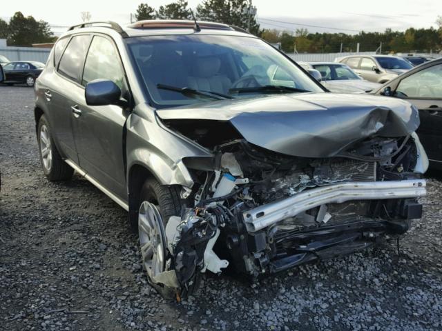 JN8AZ08TX7W510358 - 2007 NISSAN MURANO CHARCOAL photo 1