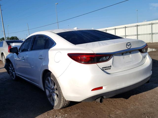 JM1GJ1T55G1435206 - 2016 MAZDA 6 TOURING WHITE photo 3