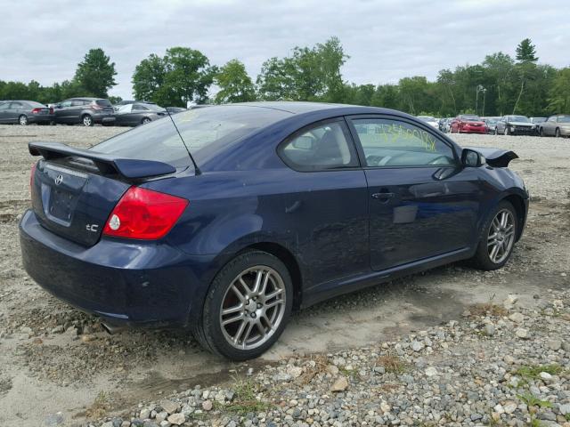 JTKDE177960114026 - 2006 TOYOTA SCION TC 蓝色 照片 4
