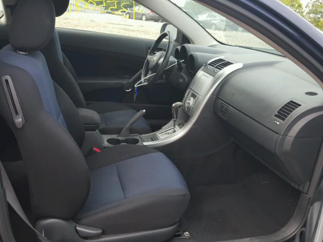 JTKDE177960114026 - 2006 TOYOTA SCION TC 蓝色 照片 5